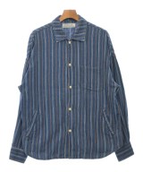 REMI RELIEF（レミレリーフ）カジュアルシャツ 紺 サイズ:L メンズ/2200633916190