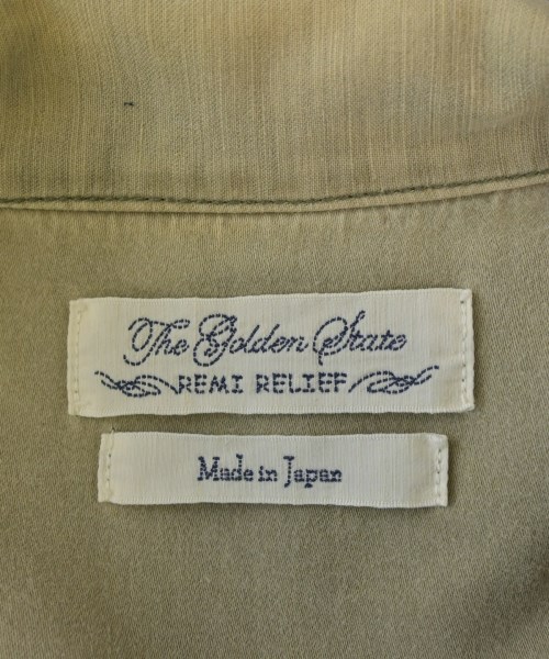 REMI RELIEF（レミレリーフ）カジュアルシャツ カーキ サイズ:M メンズ/2200636341036