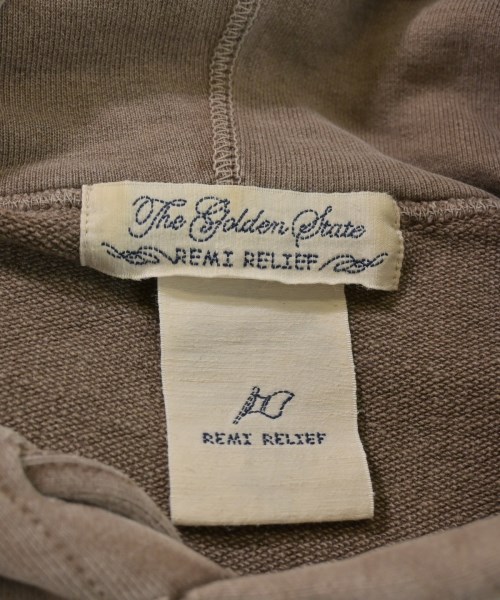 REMI RELIEF（レミレリーフ）パーカー 茶 サイズ:L メンズ/2200621396058