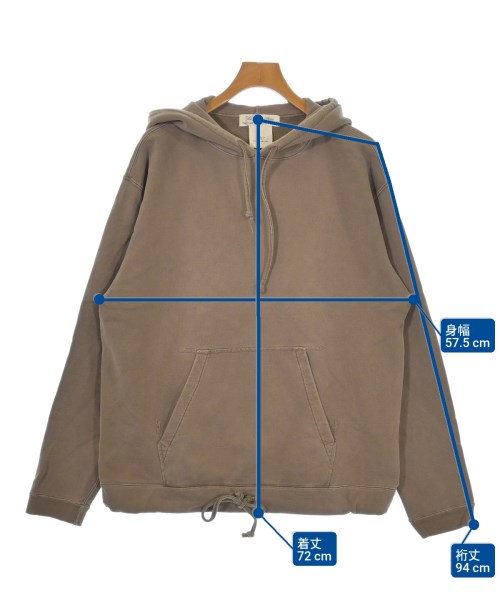 REMI RELIEF（レミレリーフ）パーカー 茶 サイズ:L メンズ/2200621396058