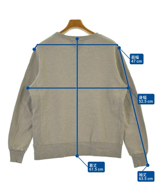 REMI RELIEF（レミレリーフ）スウェット グレー サイズ:S メンズ/2200637940108