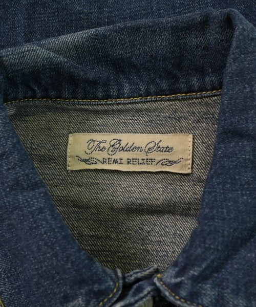 REMI RELIEF（レミレリーフ）デニムジャケット 紺 サイズ:S メンズ/2200629744028