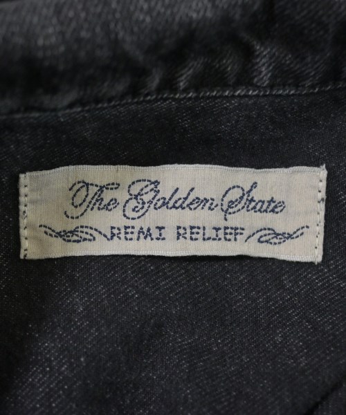 REMI RELIEF（レミレリーフ）デニムジャケット 黒 サイズ:M メンズ/2200634593031