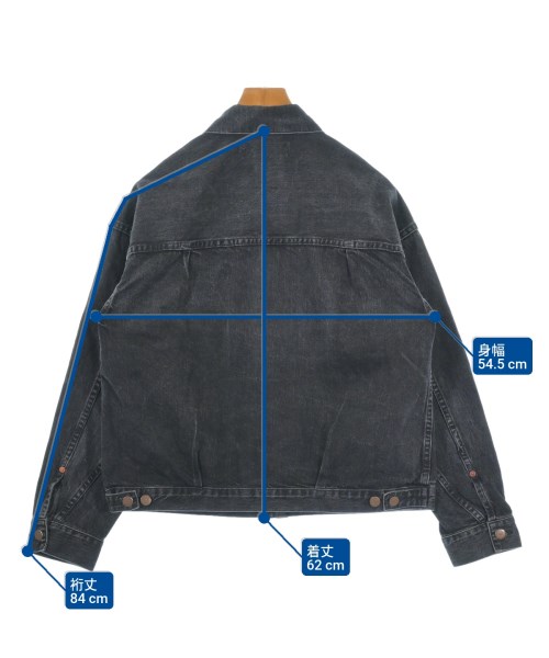 REMI RELIEF（レミレリーフ）デニムジャケット 黒 サイズ:M メンズ/2200634593031