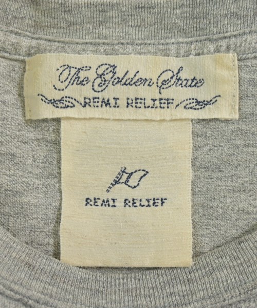 REMI RELIEF（レミレリーフ）Tシャツ・カットソー グレー サイズ:M メンズ/2200537207172