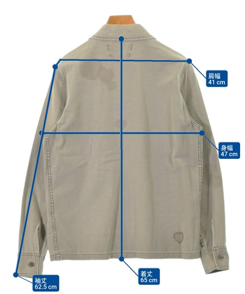 REMI RELIEF（レミレリーフ）カジュアルシャツ ベージュ サイズ:M メンズ/2200532037149