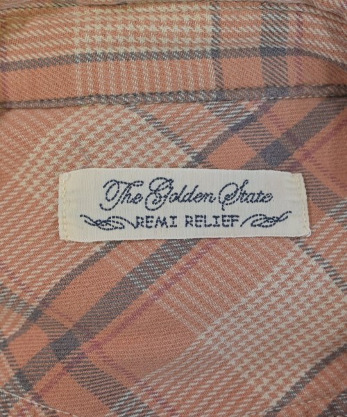 REMI RELIEF（レミレリーフ）カジュアルシャツ オレンジ サイズ:M メンズ/2200532037163