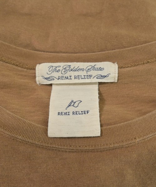 REMI RELIEF（レミレリーフ）Tシャツ・カットソー ベージュ サイズ:L メンズ/2200622638164