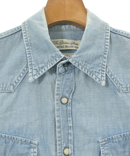 REMI RELIEF（レミレリーフ）カジュアルシャツ 青 サイズ:S メンズ/2200624643036