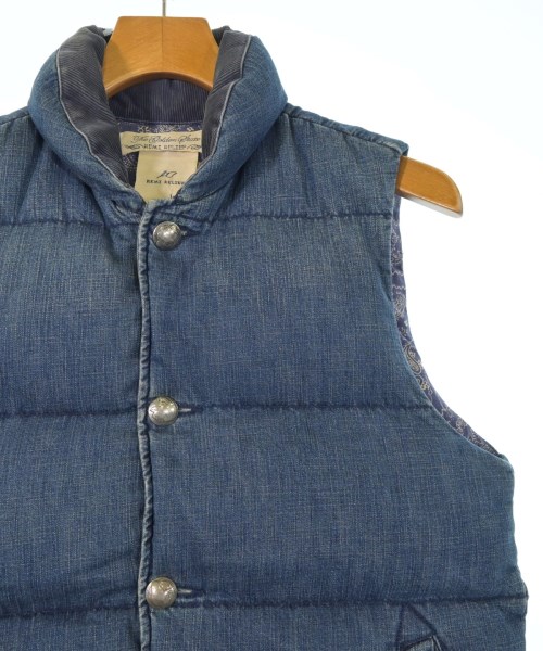 REMI RELIEF（レミレリーフ）ダウンジャケット/ダウンベスト 紺 サイズ:S メンズ/2200618244027