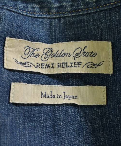 REMI RELIEF（レミレリーフ）カジュアルシャツ 紺 サイズ:S メンズ/2200611573063