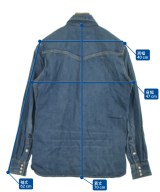 REMI RELIEF（レミレリーフ）カジュアルシャツ 青 サイズ:S メンズ/2200611573070