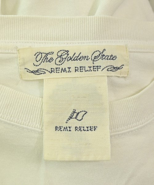 REMI RELIEF（レミレリーフ）Tシャツ・カットソー 白 サイズ:S メンズ/2200672793127