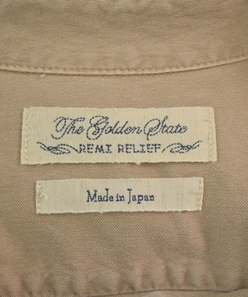 REMI RELIEF（レミレリーフ）カジュアルシャツ ベージュ サイズ:M メンズ/2200672993015