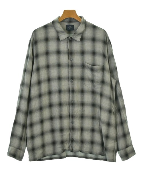 REMI RELIEF(レミレリーフ)カジュアルシャツ グレー サイズ:XL/2200675797016