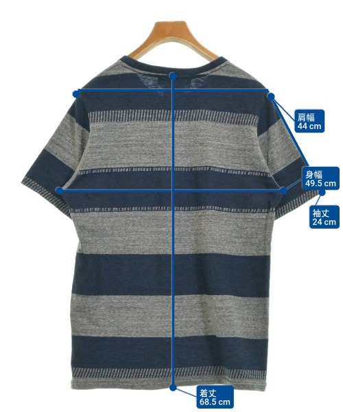 REMI RELIEF（レミレリーフ）Tシャツ・カットソー 紺 サイズ:M メンズ/2200681156081