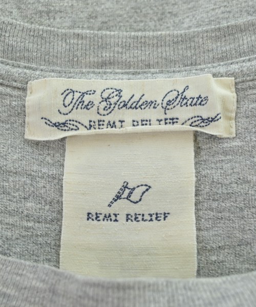 REMI RELIEF（レミレリーフ）Tシャツ・カットソー グレー サイズ:L メンズ/2200696187056