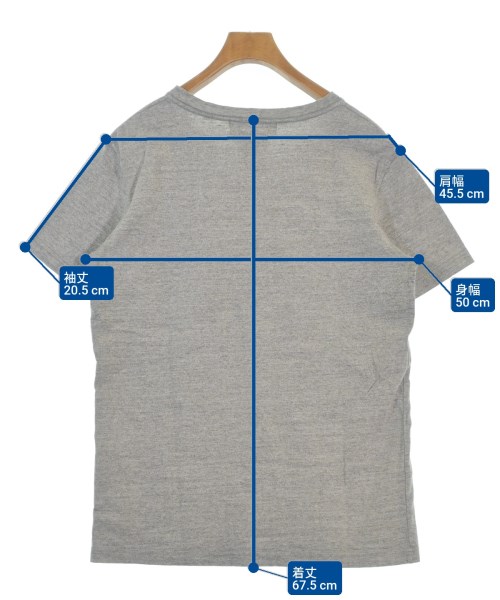 REMI RELIEF（レミレリーフ）Tシャツ・カットソー グレー サイズ:L メンズ/2200696187056