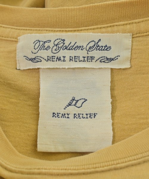 REMI RELIEF（レミレリーフ）Tシャツ・カットソー 黄 サイズ:S メンズ/2200696187070