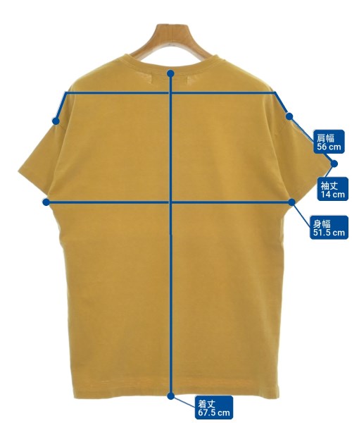 REMI RELIEF（レミレリーフ）Tシャツ・カットソー 黄 サイズ:S メンズ/2200698920057