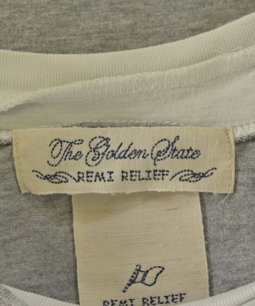 REMI RELIEF（レミレリーフ）Tシャツ・カットソー グレー サイズ:XS メンズ/2200692499504