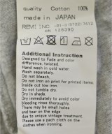 REMI RELIEF（レミレリーフ）Tシャツ・カットソー グレー サイズ:XS メンズ/2200692499504