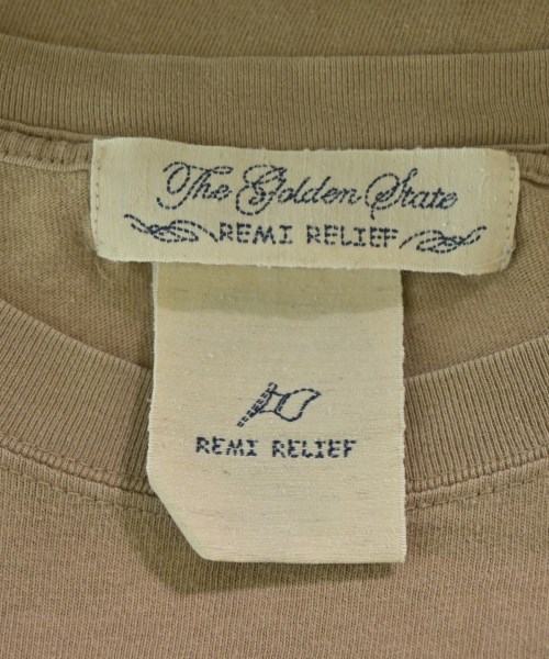 REMI RELIEF（レミレリーフ）Tシャツ・カットソー ベージュ サイズ:M メンズ/2200697405111