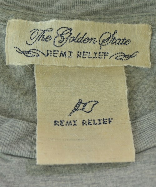 REMI RELIEF（レミレリーフ）Tシャツ・カットソー グレー サイズ:S メンズ/2200698445178