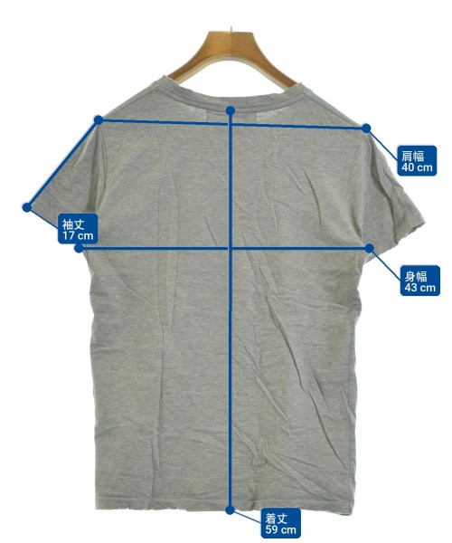 REMI RELIEF（レミレリーフ）Tシャツ・カットソー グレー サイズ:S メンズ/2200698445178