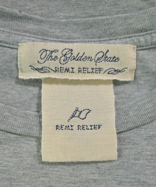 REMI RELIEF（レミレリーフ）Tシャツ・カットソー グレー サイズ:S メンズ/2200698445185