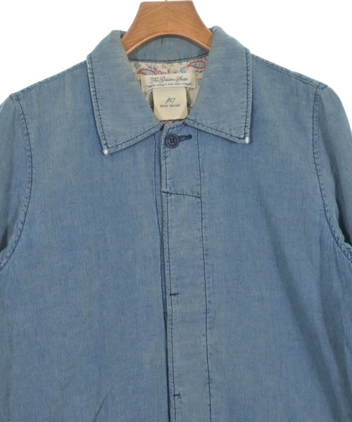 REMI RELIEF（レミレリーフ）ステンカラーコート 青 サイズ:S メンズ/2200648203025