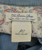 REMI RELIEF（レミレリーフ）ステンカラーコート 青 サイズ:S メンズ/2200648203025