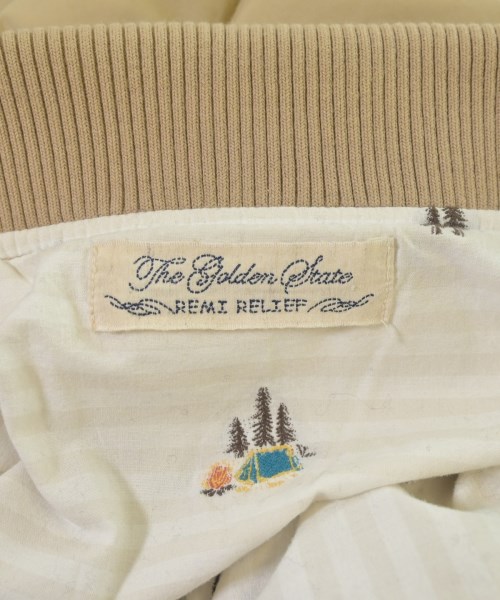 REMI RELIEF（レミレリーフ）ダウンジャケット/ダウンベスト ベージュ サイズ:XL メンズ/2200651572040