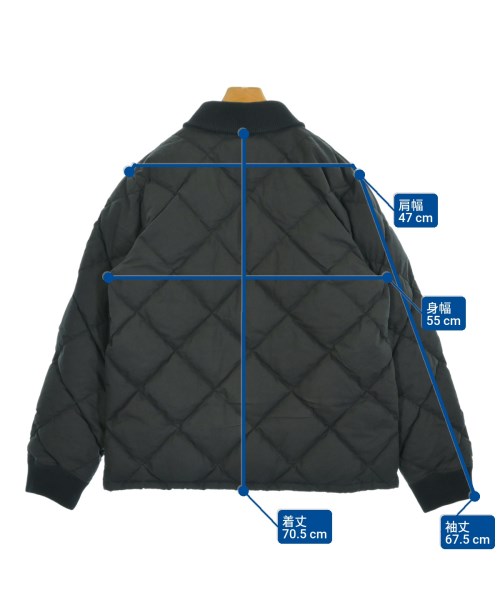 REMI RELIEF（レミレリーフ）ダウンジャケット/ダウンベスト 黒 サイズ:XL メンズ/2200651572057