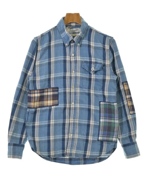 REMI RELIEF(レミレリーフ)カジュアルシャツ 青 サイズ:S/2200660391021