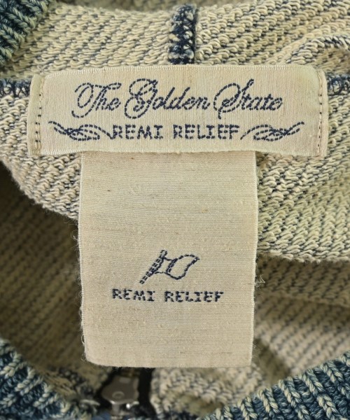 REMI RELIEF（レミレリーフ）パーカー 青 サイズ:L メンズ/2200713792164