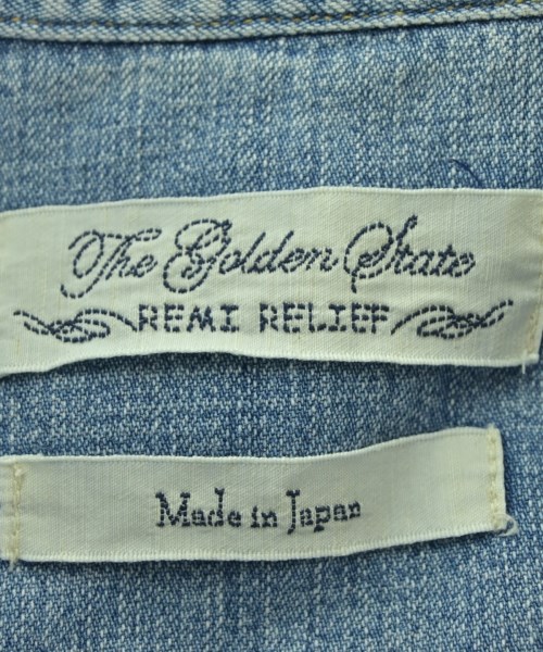 REMI RELIEF（レミレリーフ）カジュアルシャツ 青 サイズ:L メンズ/2200645420067