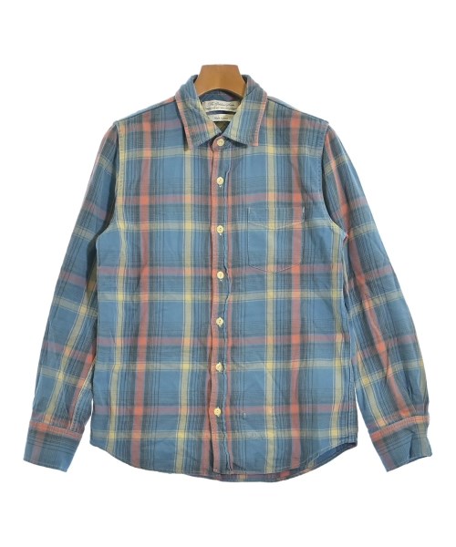 REMI RELIEF(レミレリーフ)カジュアルシャツ 青 サイズ:M/2200648035077