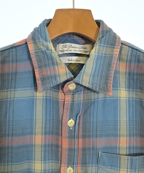 REMI RELIEF（レミレリーフ）カジュアルシャツ 青 サイズ:M メンズ/2200648035077