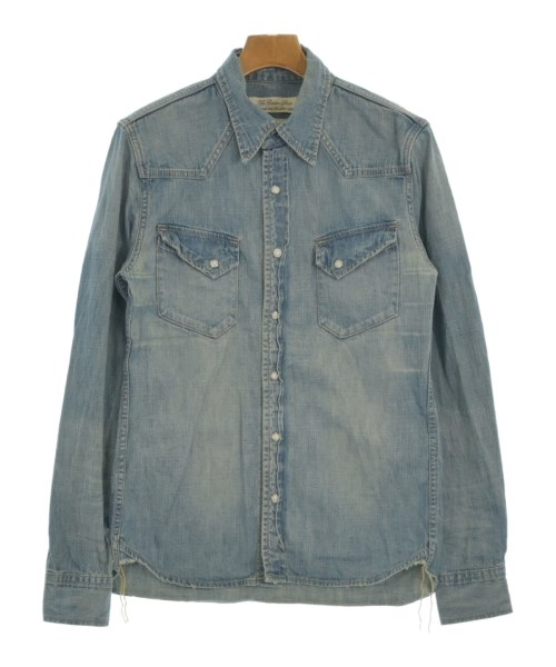 REMI RELIEF(レミレリーフ)カジュアルシャツ 紺 サイズ:M/2200639546018