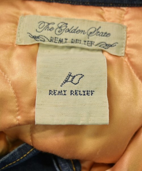 REMI RELIEF（レミレリーフ）ダウンジャケット/ダウンベスト 紺 サイズ:M メンズ/2200636883314