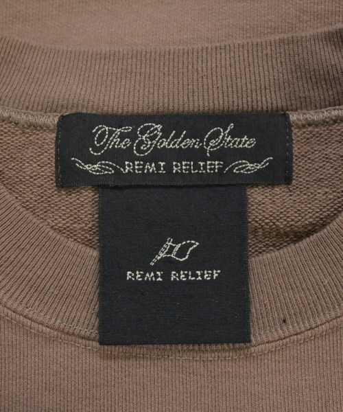 REMI RELIEF（レミレリーフ）スウェット 茶 サイズ:L メンズ/2200644944045