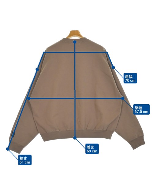 REMI RELIEF（レミレリーフ）スウェット 茶 サイズ:L メンズ/2200644944045