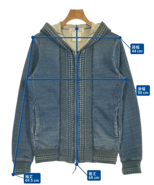 REMI RELIEF（レミレリーフ）カーディガン 紺 サイズ:L メンズ/2200645411010