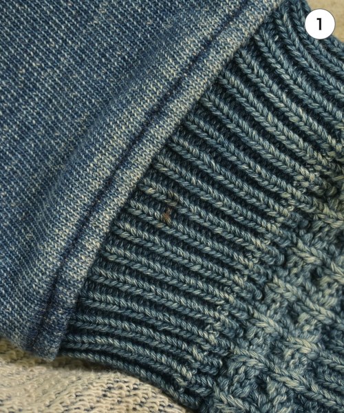 REMI RELIEF（レミレリーフ）カーディガン 紺 サイズ:L メンズ/2200645411010