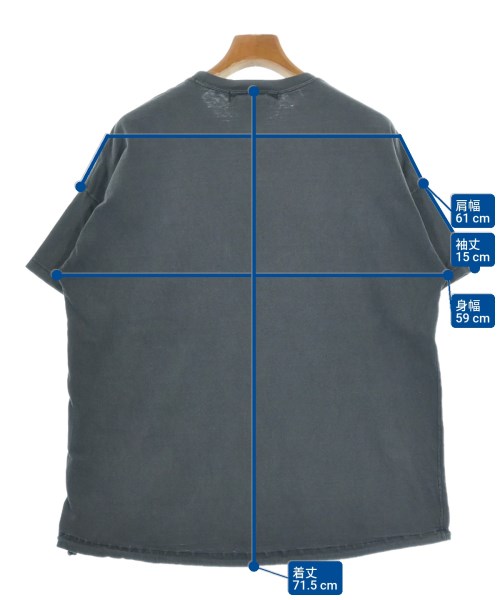REMI RELIEF（レミレリーフ）Tシャツ・カットソー グレー サイズ:M メンズ/2200651970143