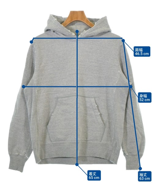 REMI RELIEF（レミレリーフ）パーカー グレー サイズ:M メンズ/2200654160015