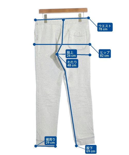 REMI RELIEF（レミレリーフ）スウェットパンツ グレー サイズ:M メンズ/2200645487107