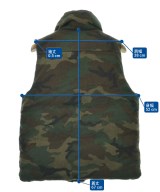 REMI RELIEF（レミレリーフ）ダウンジャケット/ダウンベスト カーキ サイズ:-(L位) メンズ/2200663706013