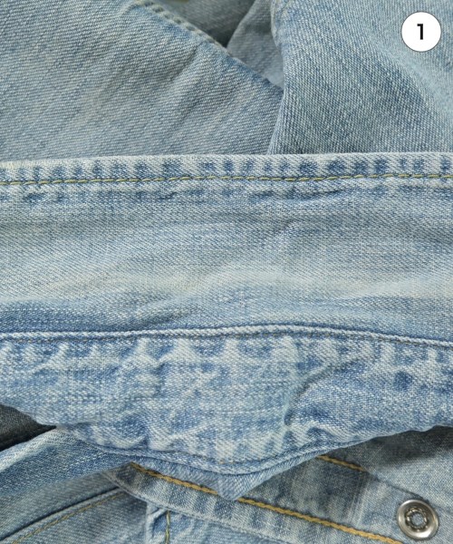 REMI RELIEF（レミレリーフ）カジュアルシャツ 青 サイズ:S メンズ/2200663728015